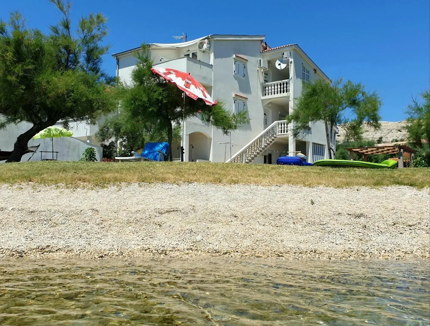 Beachfront Apartments Pag Pag Town Croatia